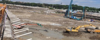 萬(wàn)科廣州公司沙步復住項目2地塊、3地塊樁基工程2024.7.8-7.14施工剪影